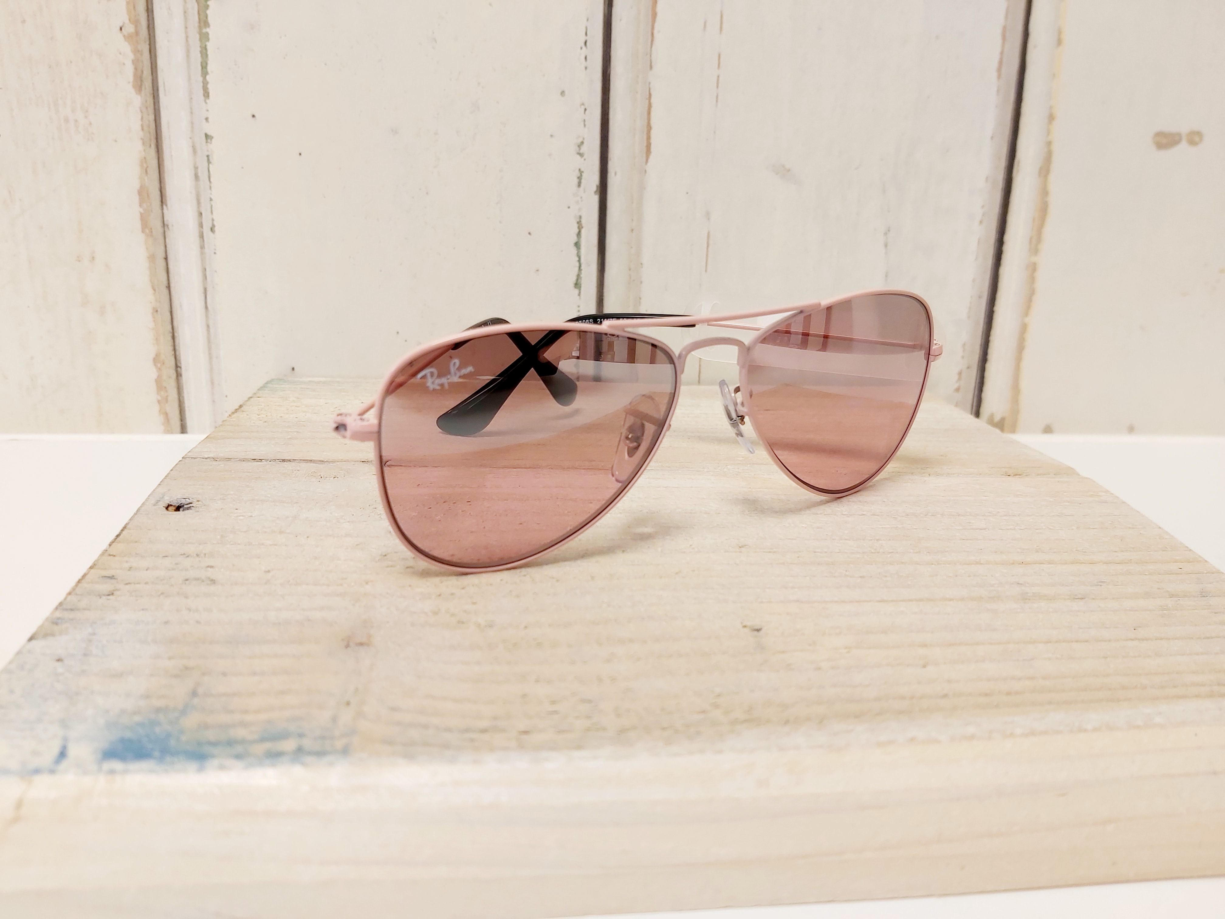 RB 9506S pink aviator